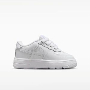 Nike Kids White Leather Sneakers